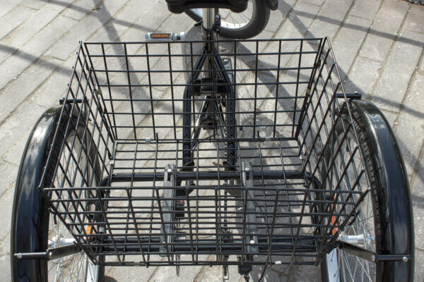 Handicap bike basket