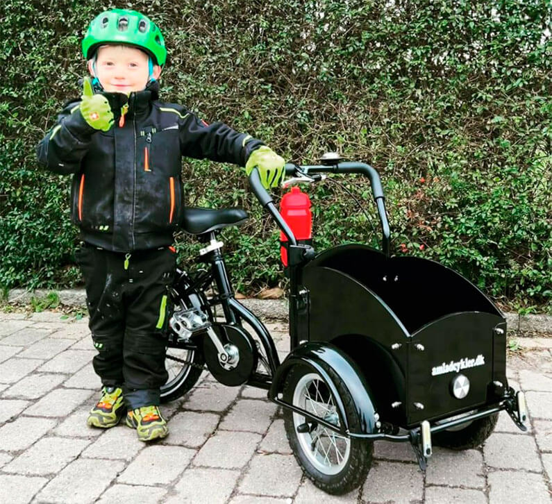 Cargo bike for children - Perfect birthday gift!